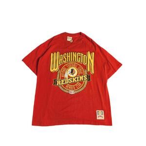 Vintage 90s Washington Redskins NFL Member Club T-SHIRT Nutmeg Mills size XL